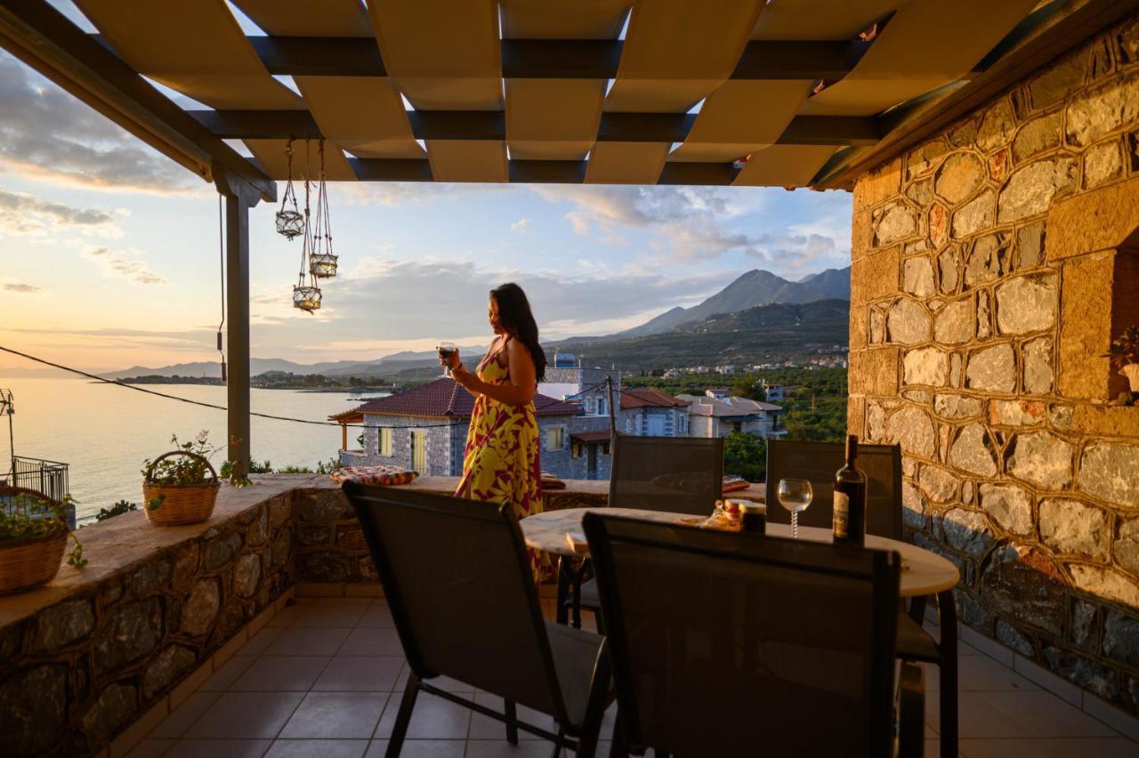 Ferienwohnung Σελήνη Kotronion  Exterior foto